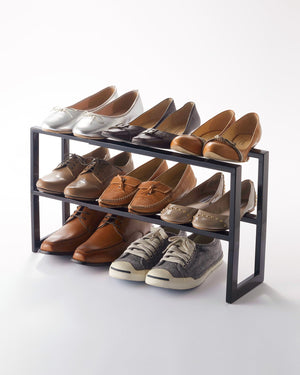 Expandable Shoe Rack - Two Sizes - Steel