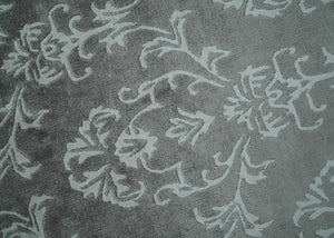 Fine 8x10 Hand Knotted Gray and Ivory Traditional Modern Style Art Art Silk Rug, Living Room Rug