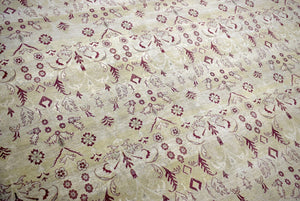 Fine Knots 10x14 Handmade Area Rug made with Hand-spun Wool