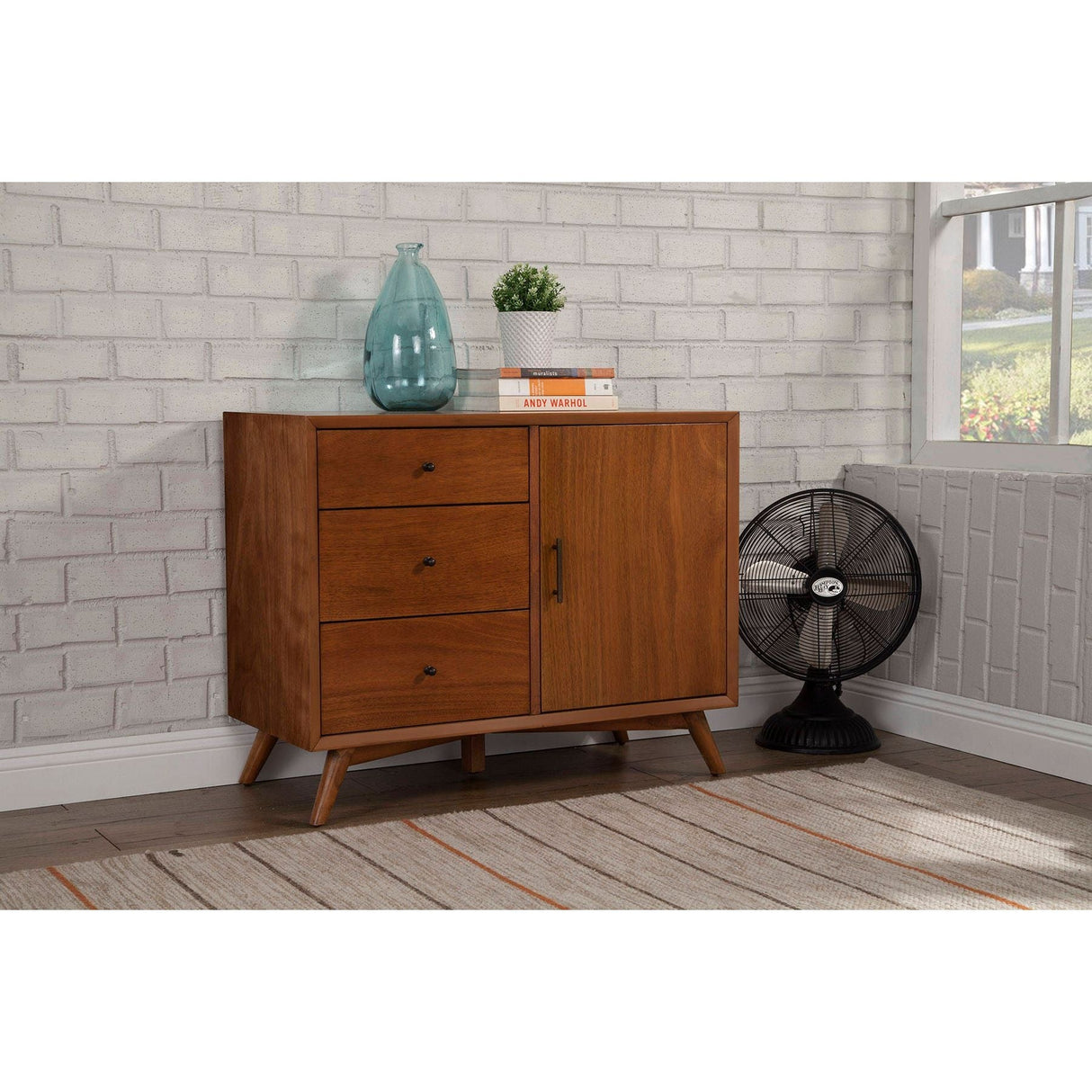 Flynn Accent Cabinet, Acorn