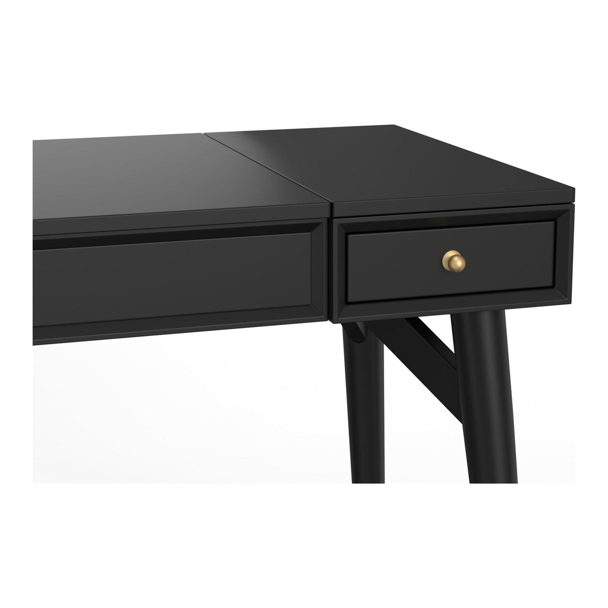 Flynn Bedroom Vanity, Black