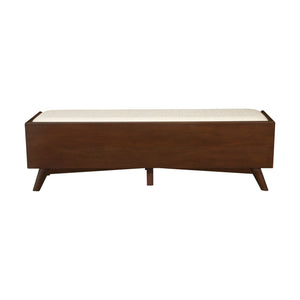 Flynn Bench, Walnut