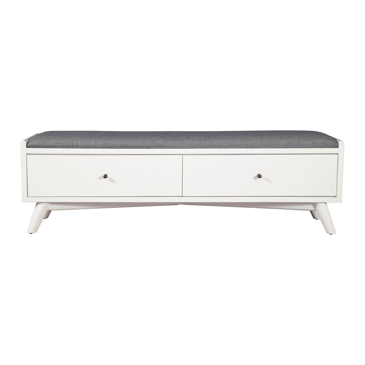 Flynn Bench, White