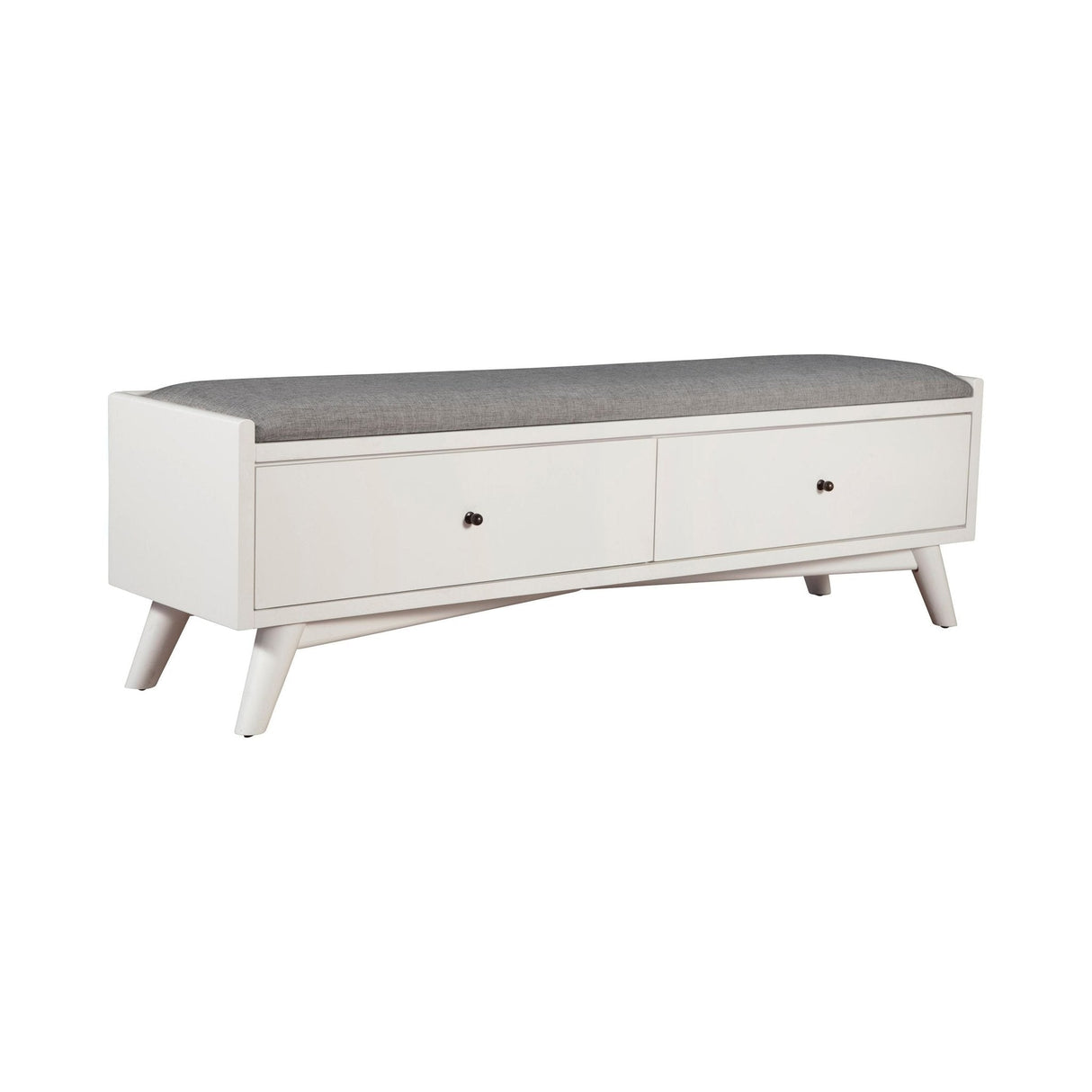 Flynn Bench, White