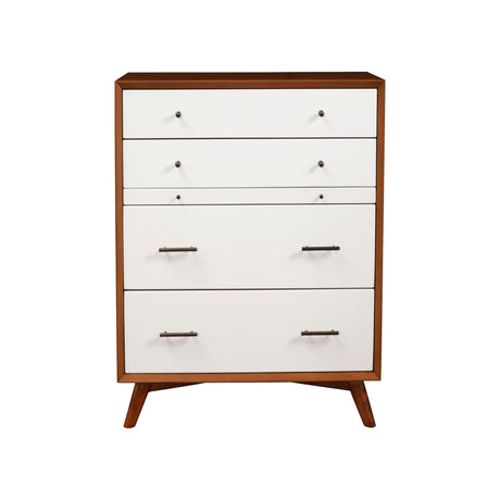 Flynn Chest, Acorn/White