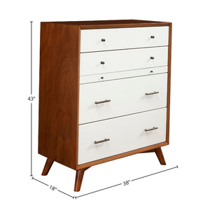 Flynn Chest, Acorn/White