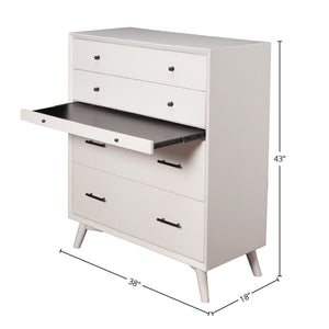 Flynn Chest, White