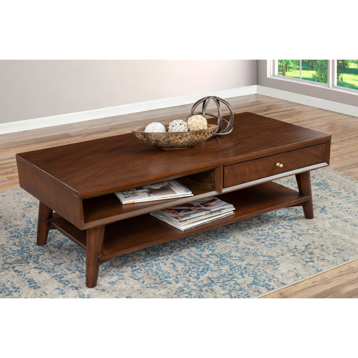 Flynn Coffee Table, Walnut