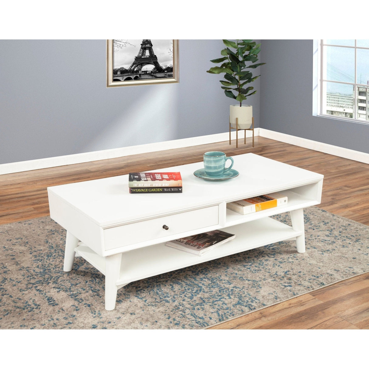 Flynn Coffee Table, White