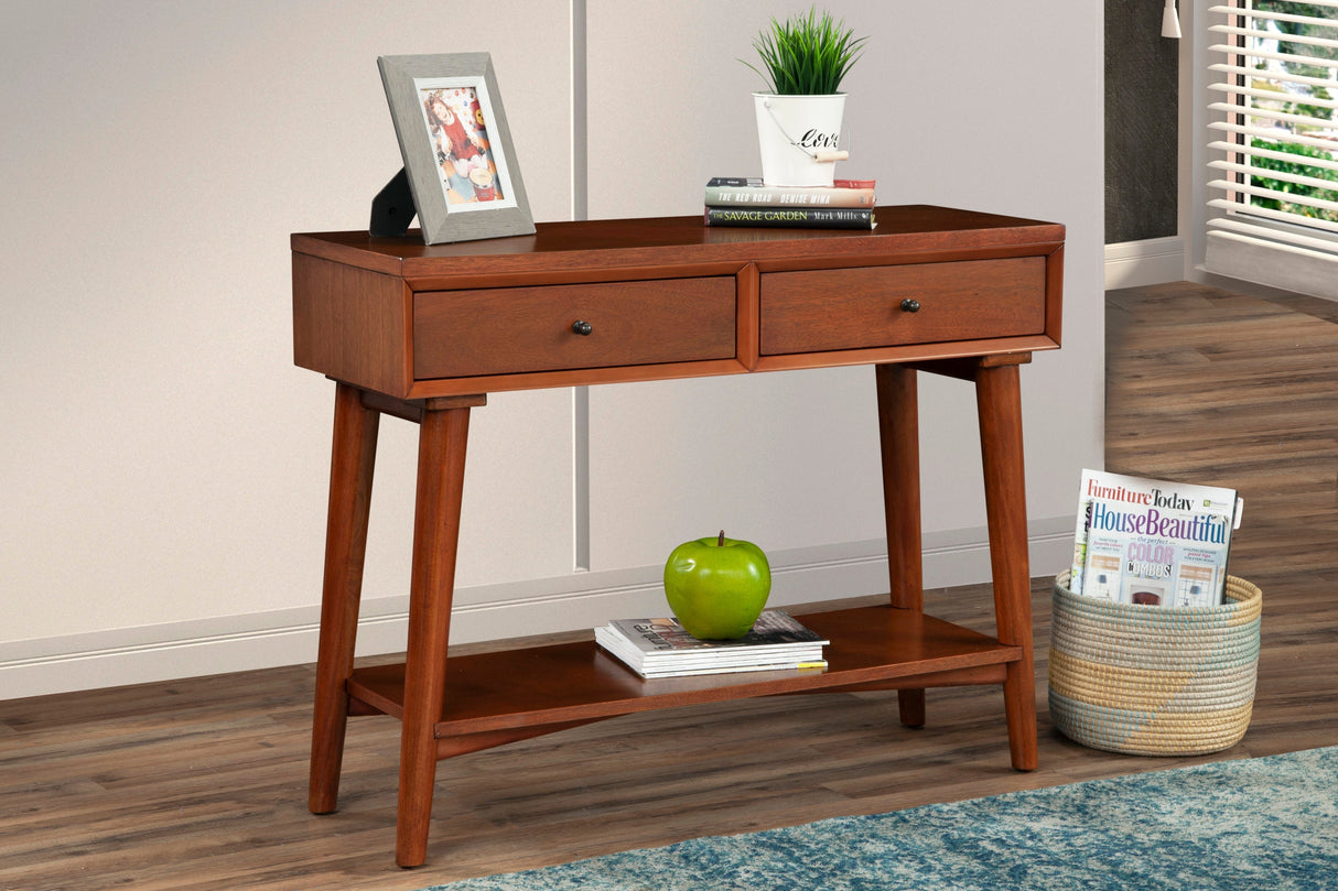 Flynn Console Table, Acorn