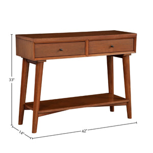 Flynn Console Table, Acorn