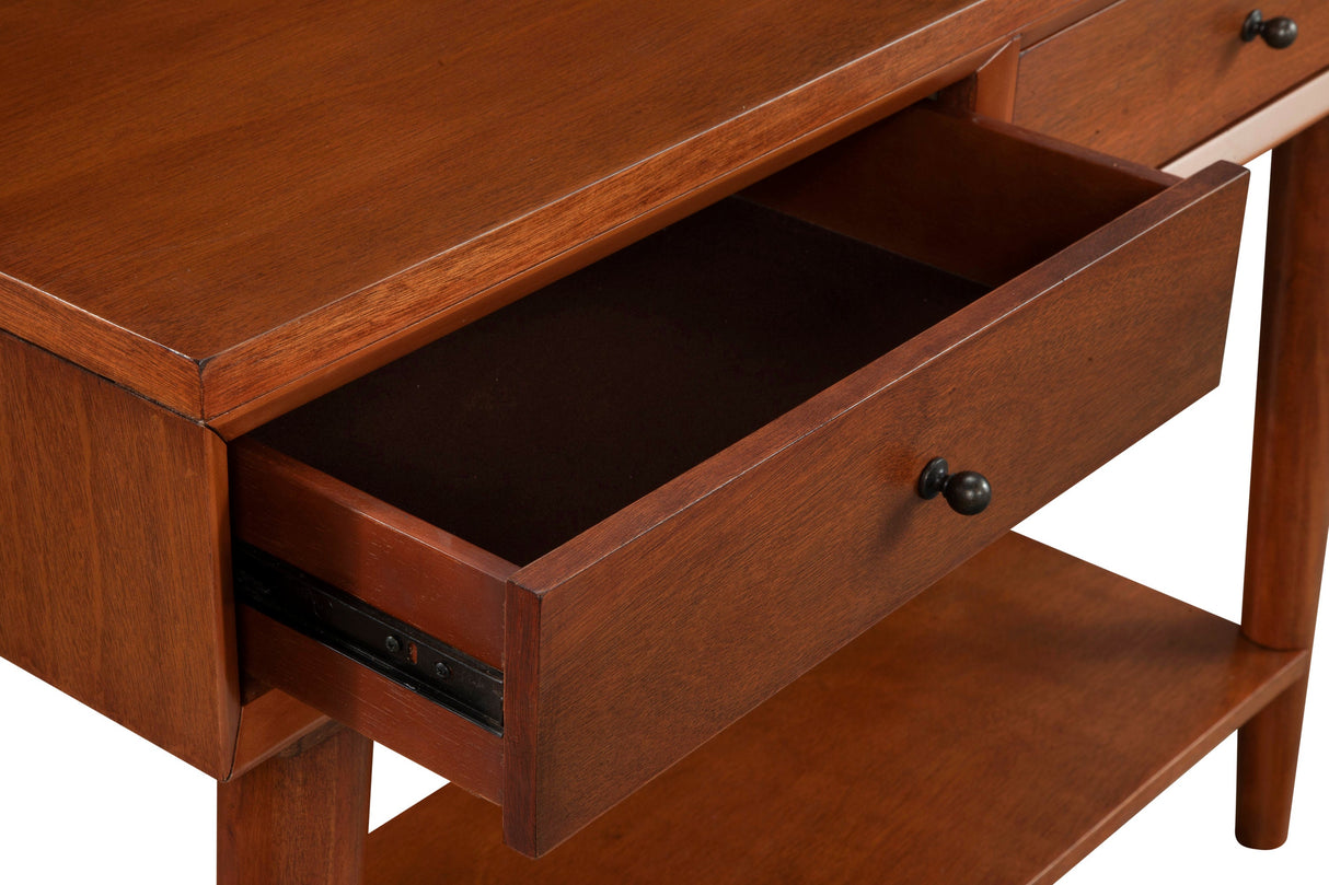 Flynn Console Table, Chestnut