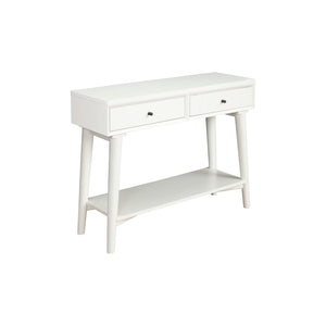 Flynn Console Table, White