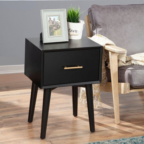 Flynn End Table, Black