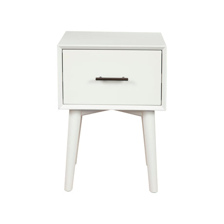 Flynn End Table, White