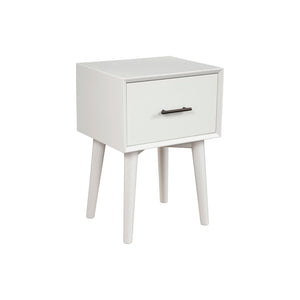 Flynn End Table, White