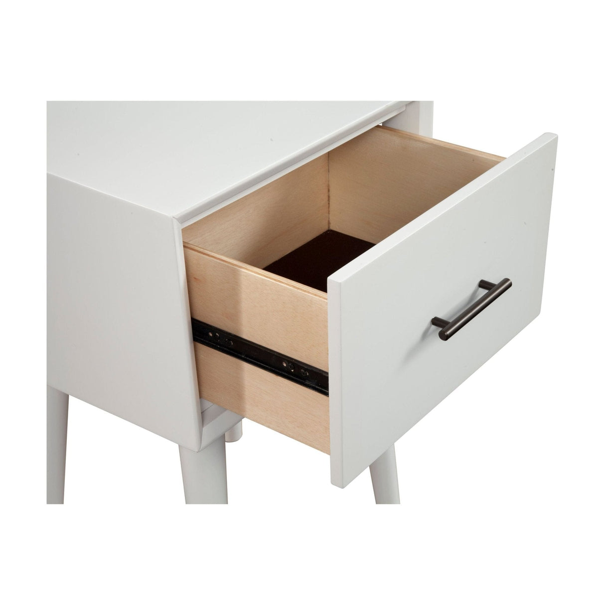 Flynn End Table, White