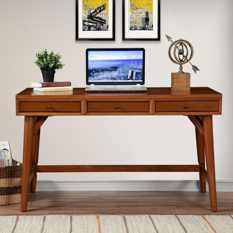 Flynn Large Desk, Acorn