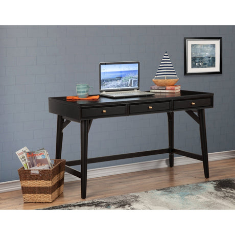 Flynn Large Desk, Black