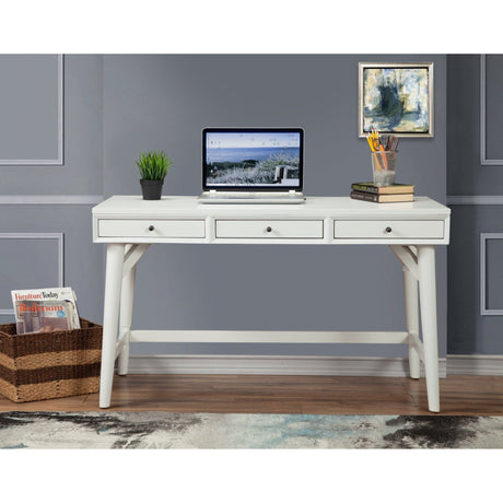 Flynn Large Desk, White