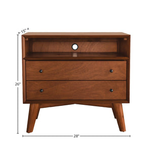 Flynn Large Nightstand, Acorn