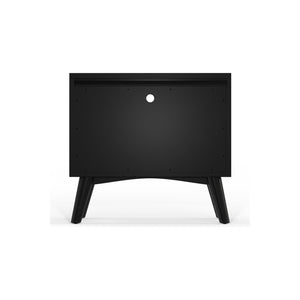 Flynn Large Nightstand, Black