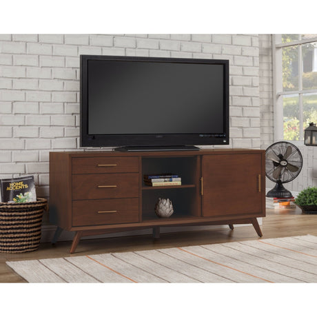 Flynn Large TV Console, Walnut