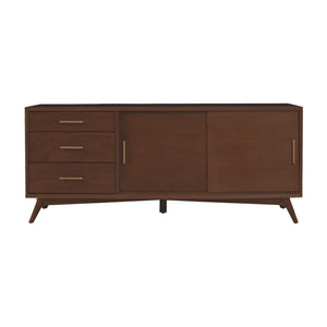 Flynn Large TV Console, Walnut