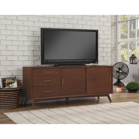 Flynn Large TV Console, Walnut