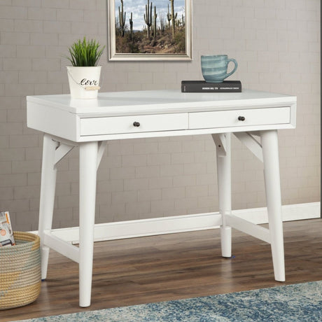 Flynn Mini Desk, White