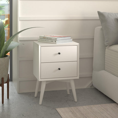 Flynn Nightstand, White