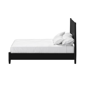 Flynn Panel Bed, Black