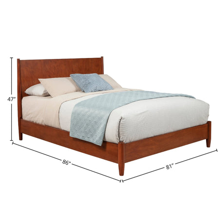 Flynn Platform Bed, Acorn