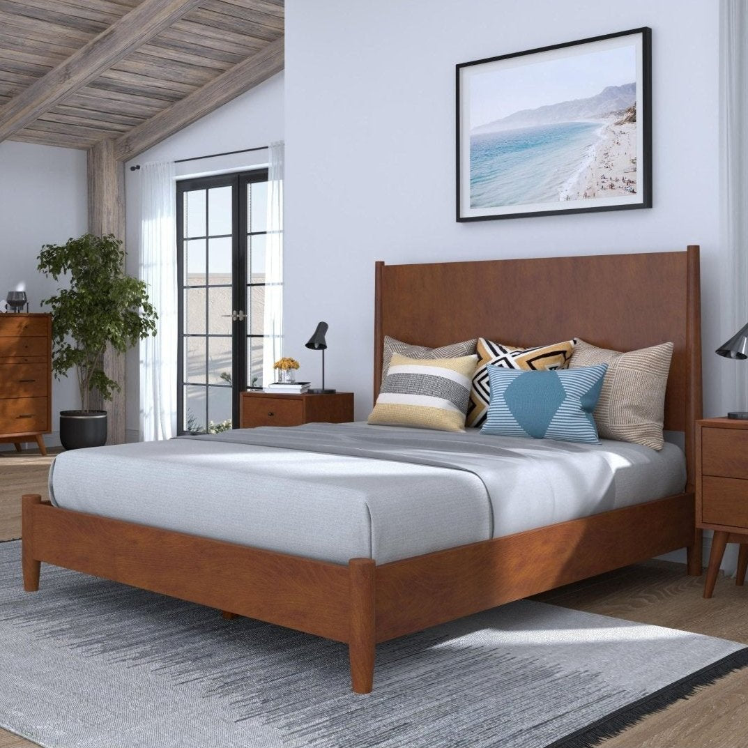 Flynn Platform Bed, Acorn