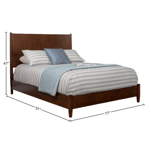 Flynn Platform Bed, Walnut