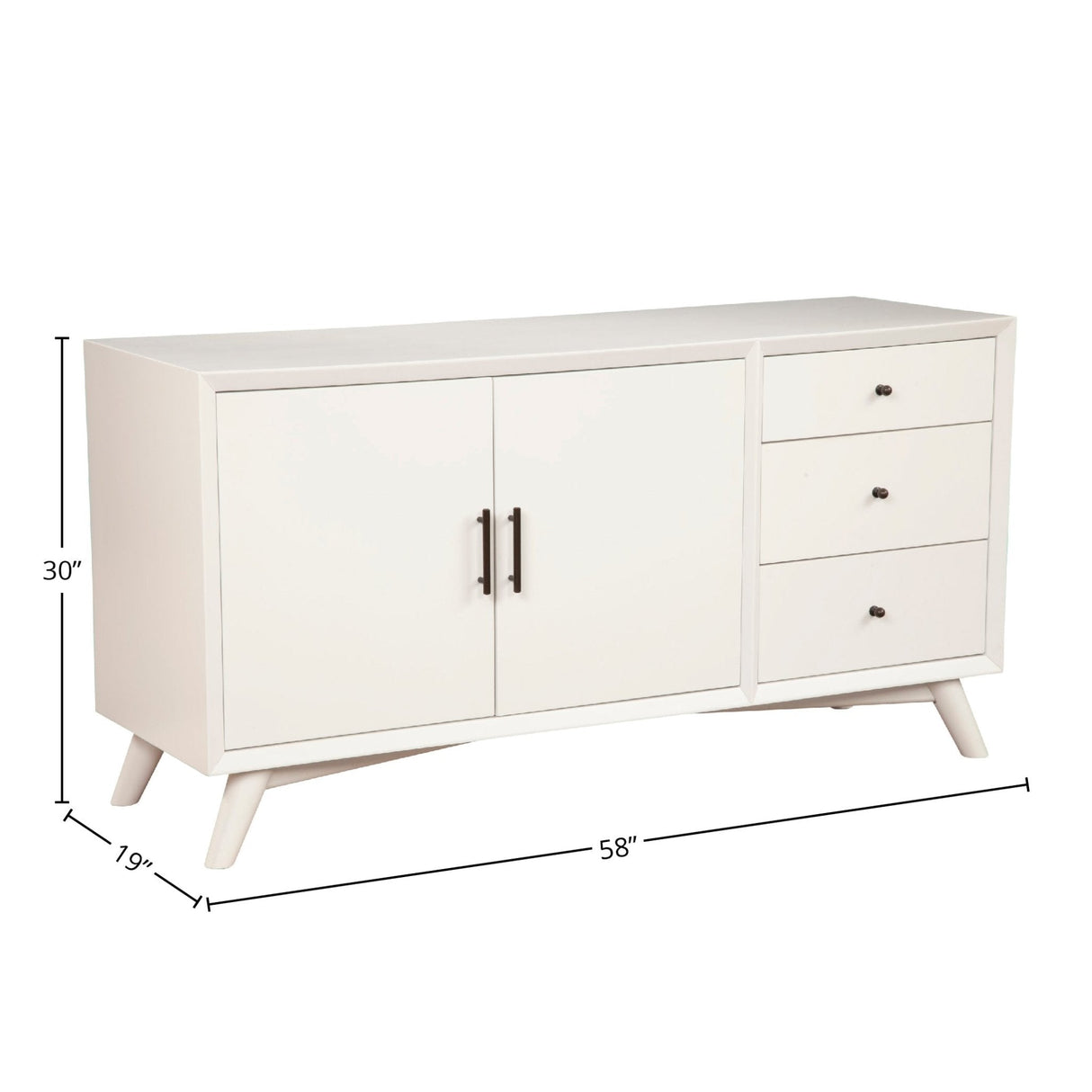 Flynn Sideboard, White