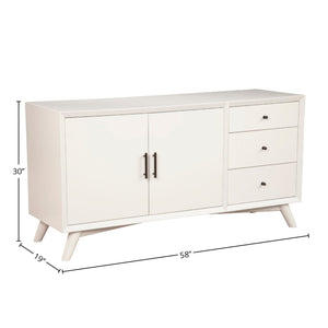 Flynn Sideboard, White