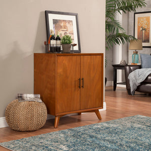 Flynn Small Bar Cabinet, Acorn