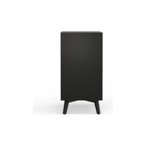 Flynn Small Bar Cabinet, Black