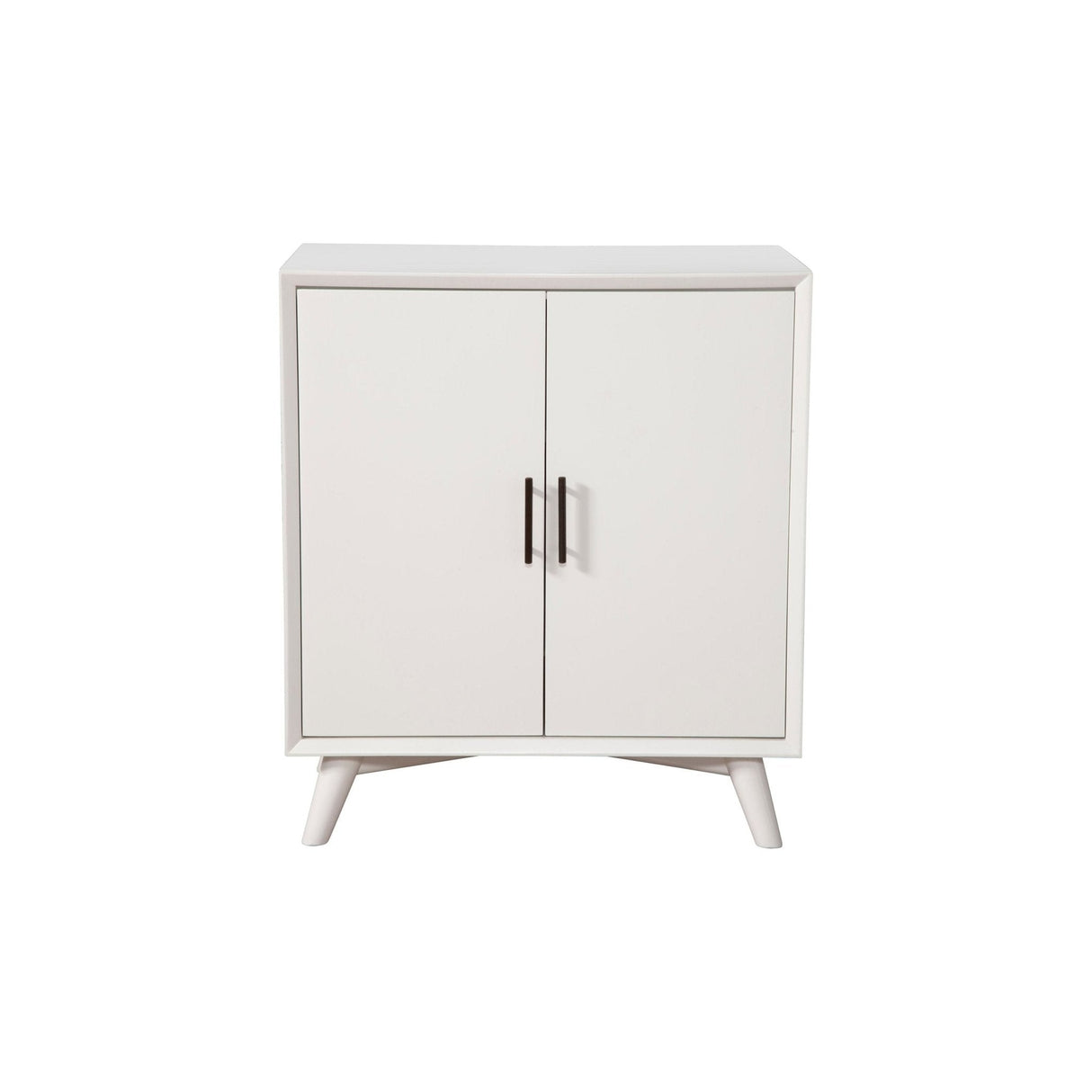 Flynn Small Bar Cabinet, White