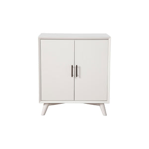 Flynn Small Bar Cabinet, White