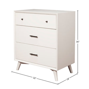 Flynn Small Chest, White