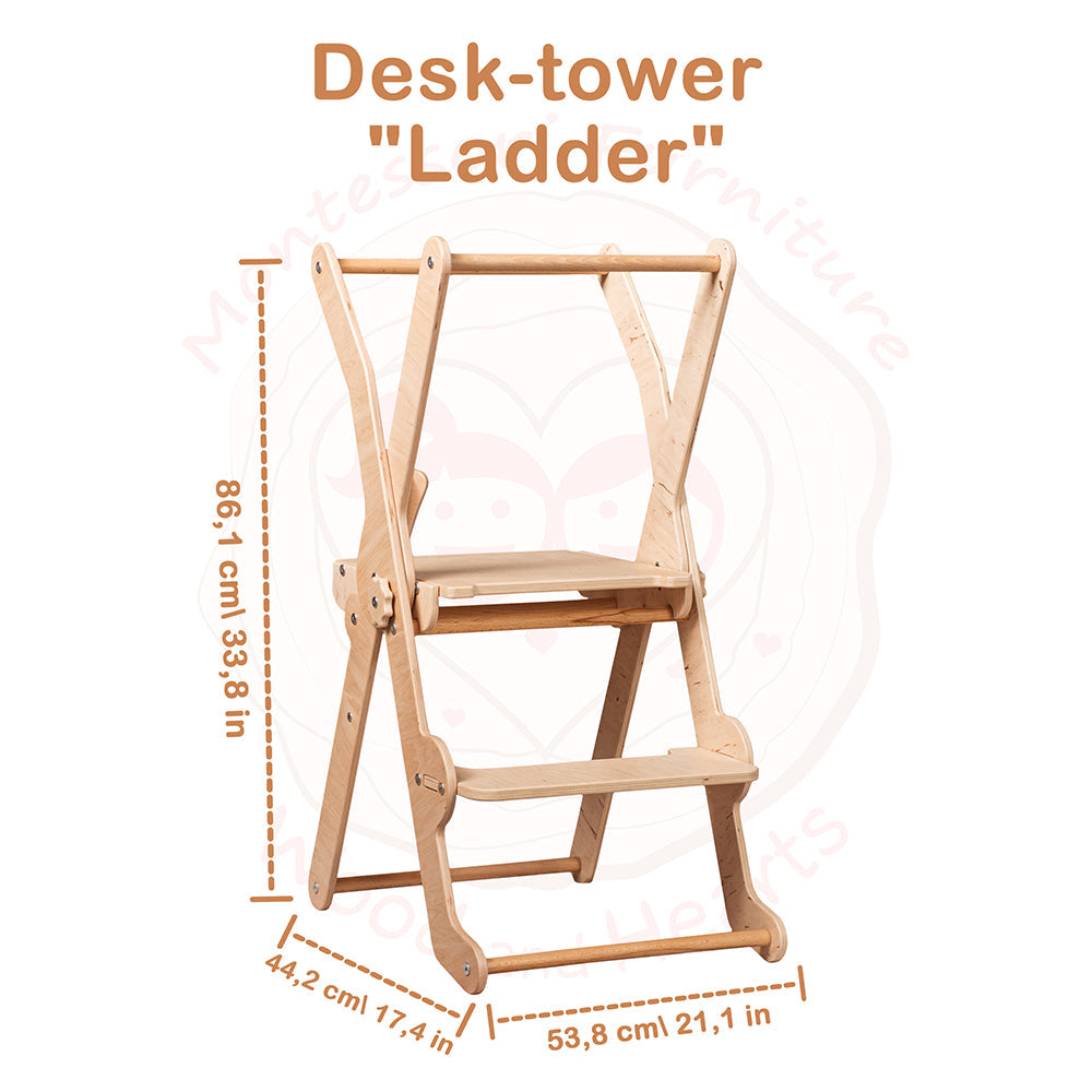 Foldable Kitchen Toddler Tower