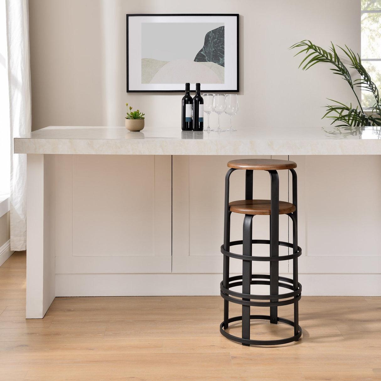 Foremand Kitchen Bar Stool, Set of 2