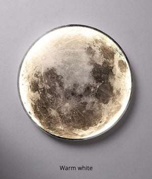 Full Moon Wall Light