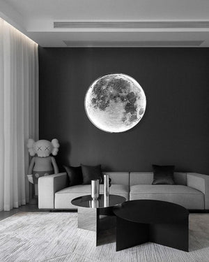 Full Moon Wall Light