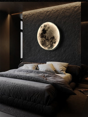 Full Moon Wall Light