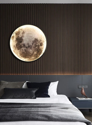 Full Moon Wall Light