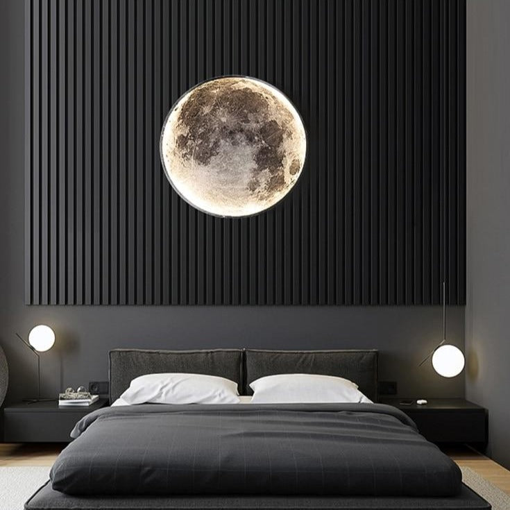 Full Moon Wall Light