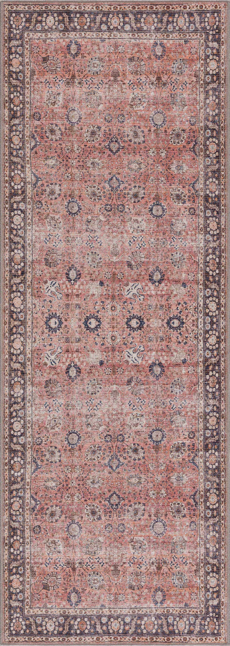 Ganyangan Red Washable Rug